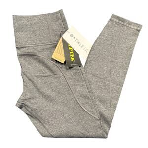 NWT Athleta Sculptek Contender Tight, Gray, Women’s Small (26” Inseam)